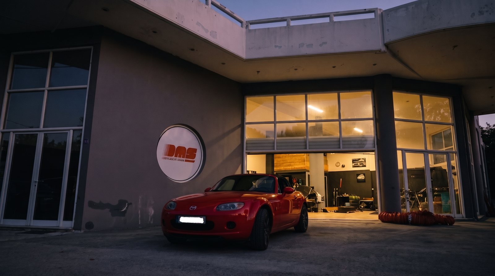 After hours: The shop at dusk