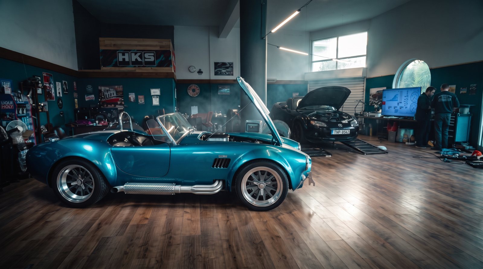 Shelby Cobra: In the dyno hall
